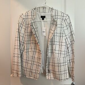 Ann Taylor Factory Collarless Blazer
BRAND NEW WITH TAGS
